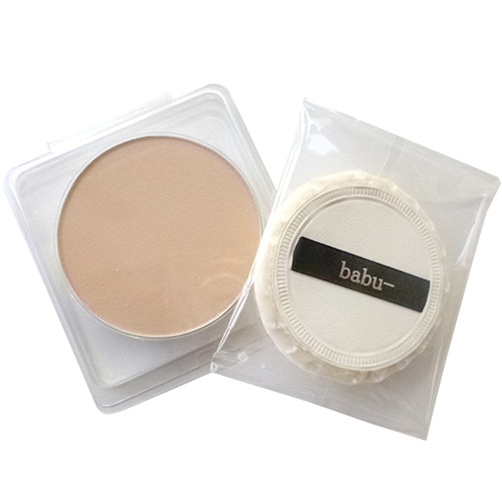 babu-beauté Finishing Clear Powder Refill with Puff 14g