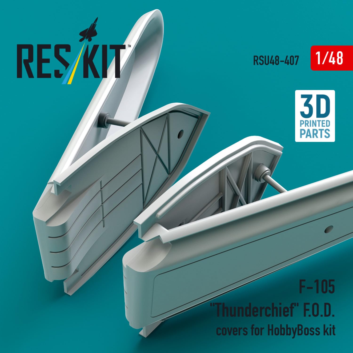 Reskit 1/48 F-105 Thunderchief FOD Cover Model Parts for Hobbyboss