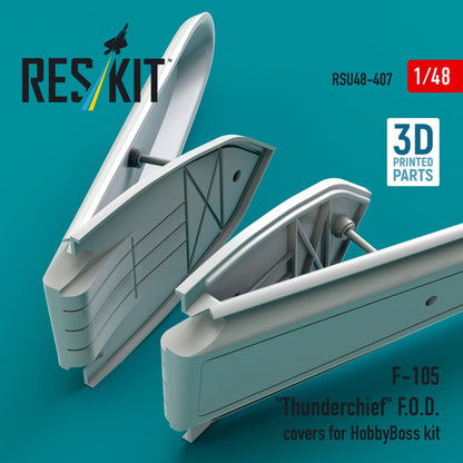 Reskit 1/48 F-105 Thunderchief FOD Cover Model Parts for Hobbyboss