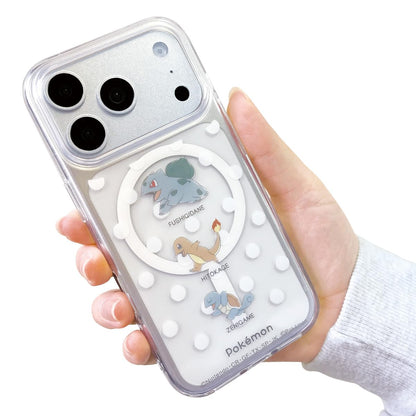 Suncrest Pocket Monster iPhone 17 Pro MagSafe Case Bulbasaur Charmander Squirtle