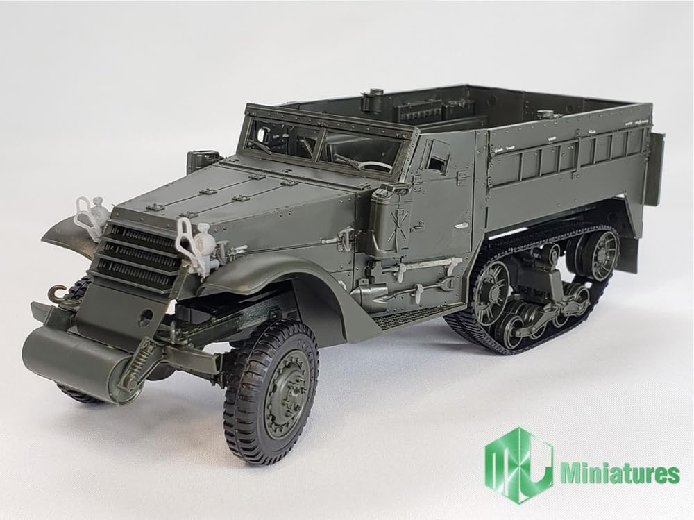 MJ Miniature 1/35 M3/M16 Halftrack Detail Upgrade Set for Tamiya Models
