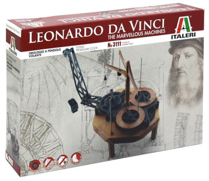 PLATZ Leonardo da Vinci Pendulum Clock Model Kit IT3111