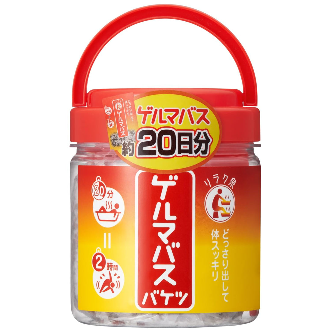 Riraku Izumi Gelma Bath Salt 500g for Refreshing Relaxation
