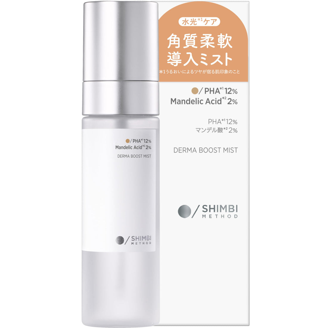 SHIMBI PHA 12% and Mandelic Acid 2% Mist 60ml for Japanese Skincare