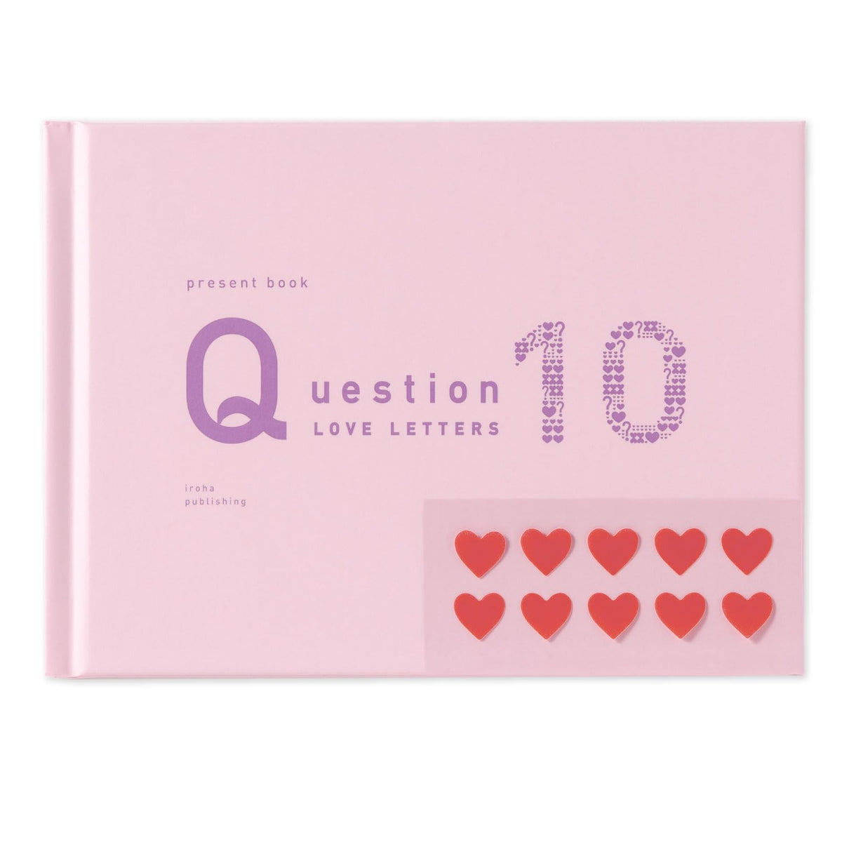 Iroha Publishing Question LOVE LETTERS 10 Pink Book