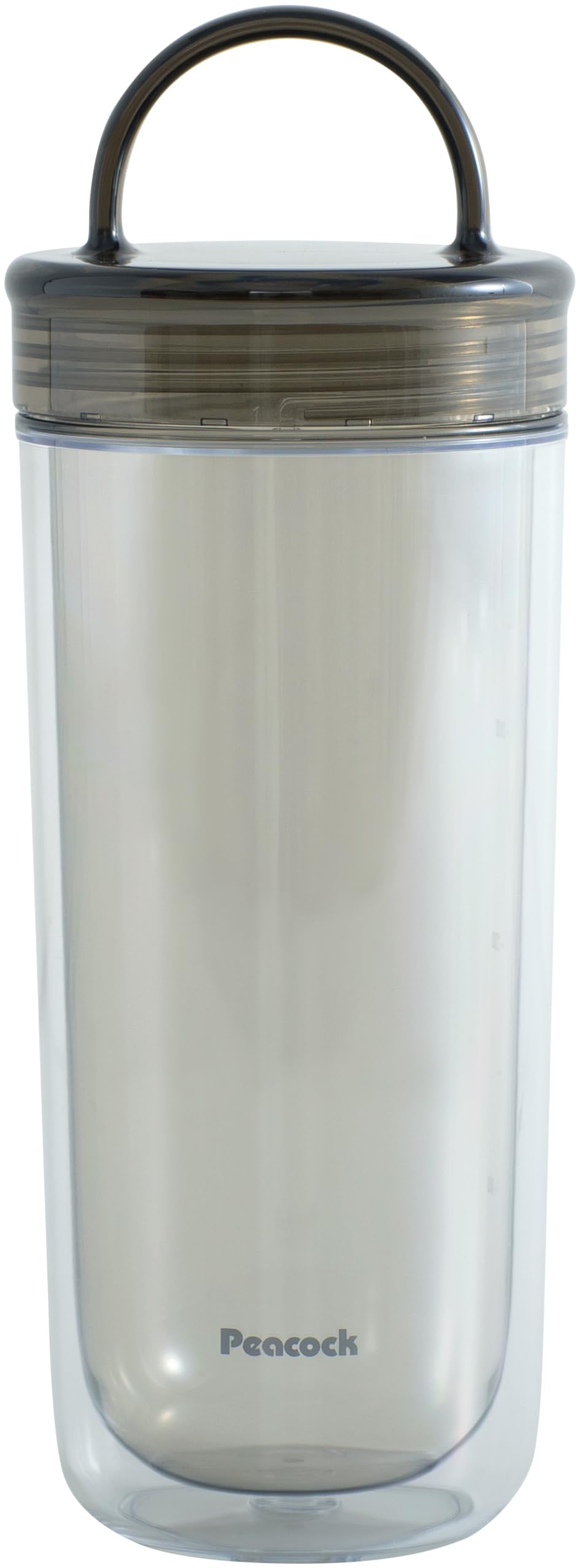 Peacock Clear Bottle 480ml with Handle for Everyday Use