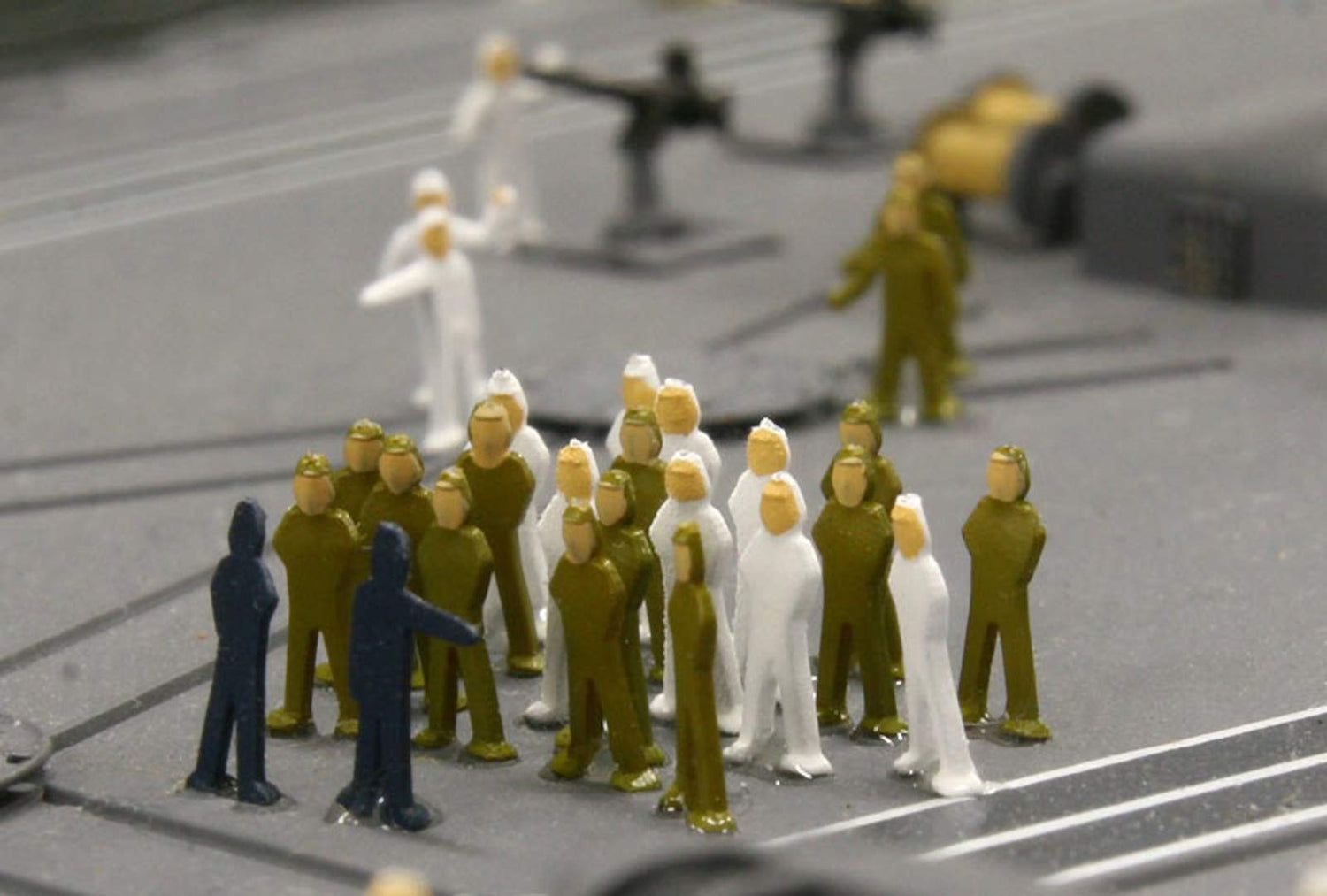 TAMIYA 1/350 Detail Up Parts Series No.22 Crew Set 144 Figures