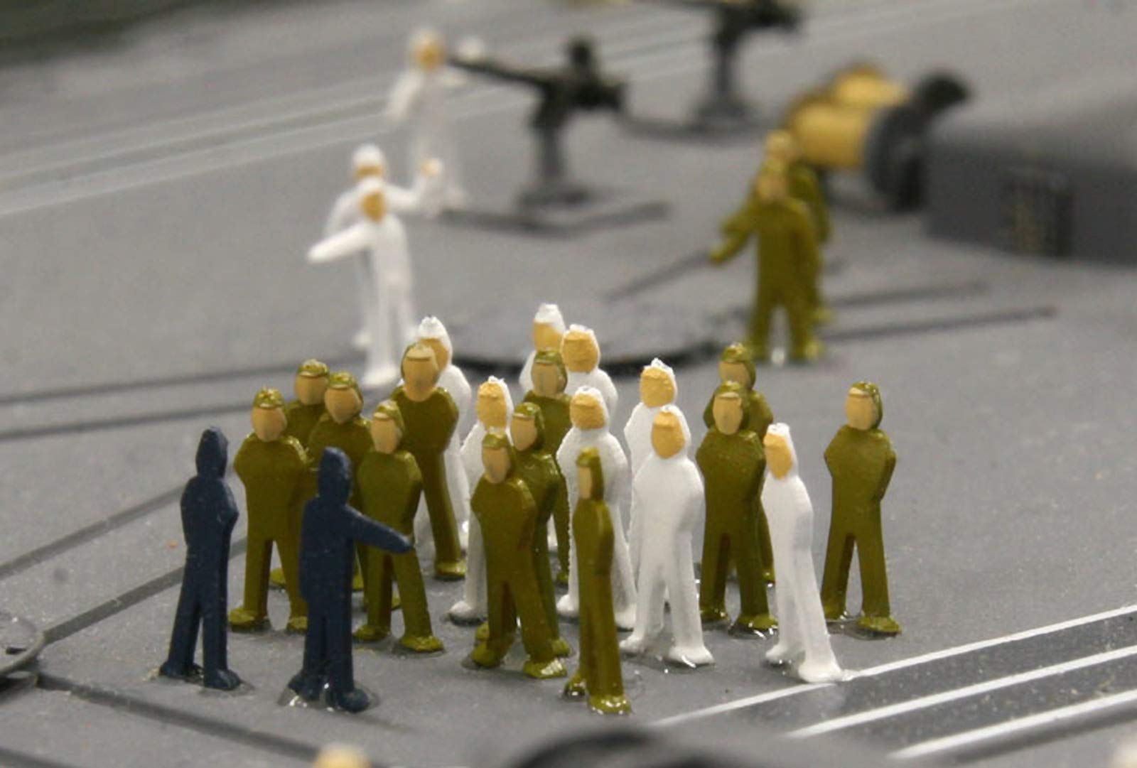 TAMIYA 1/350 Detail Up Parts Series No.22 Crew Set 144 Figures