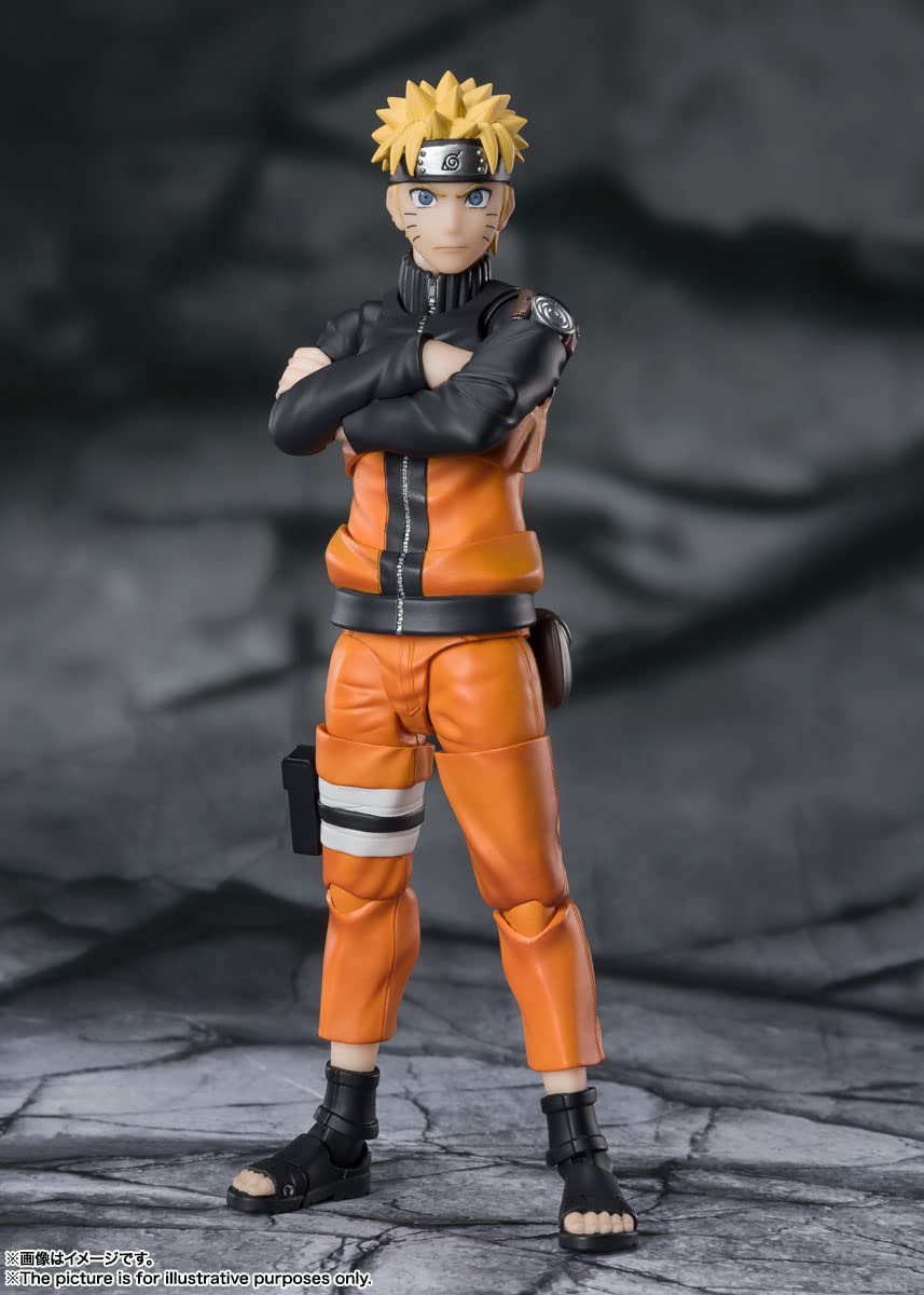 TAMASHII NATIONS S.H. Figuarts Naruto Uzumaki PVC Figure 145mm
