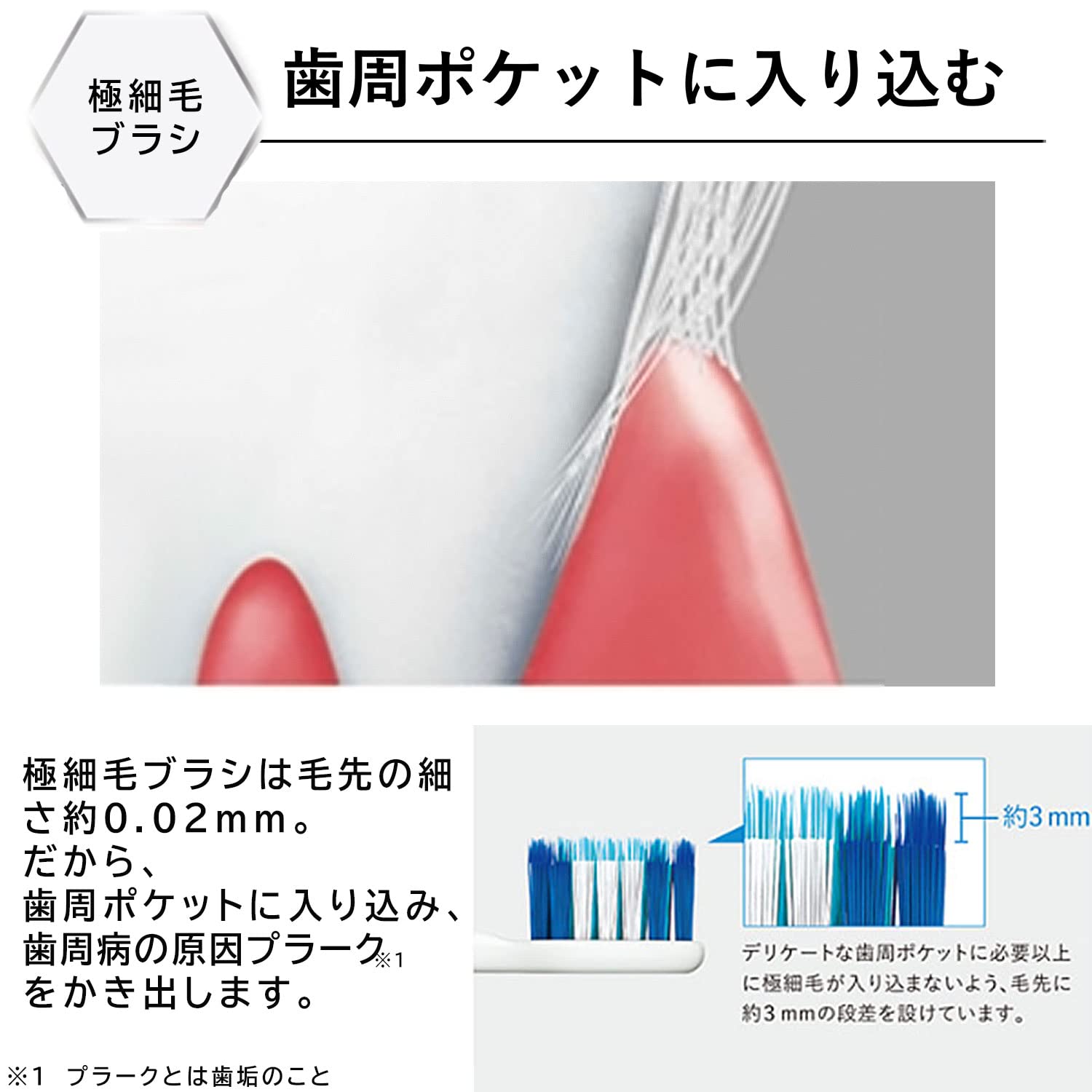 Panasonic Replacement Brush for Doltz Compact Design 2-Pack