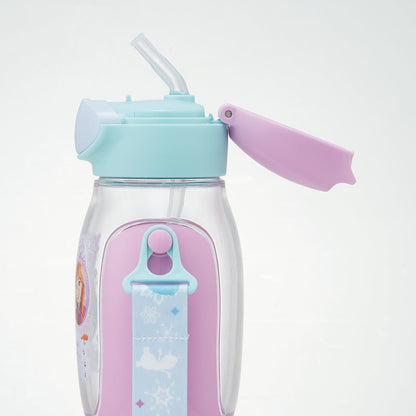 Skater Kids Water Bottle with Straw 530ml Disney Frozen