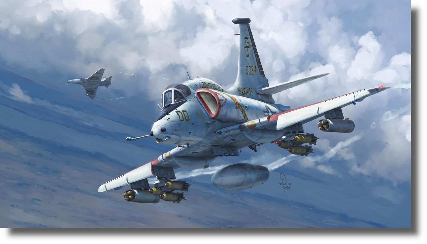 Magic Factory 1/48 A-4M Skyhawk Model Kit Made in Japan