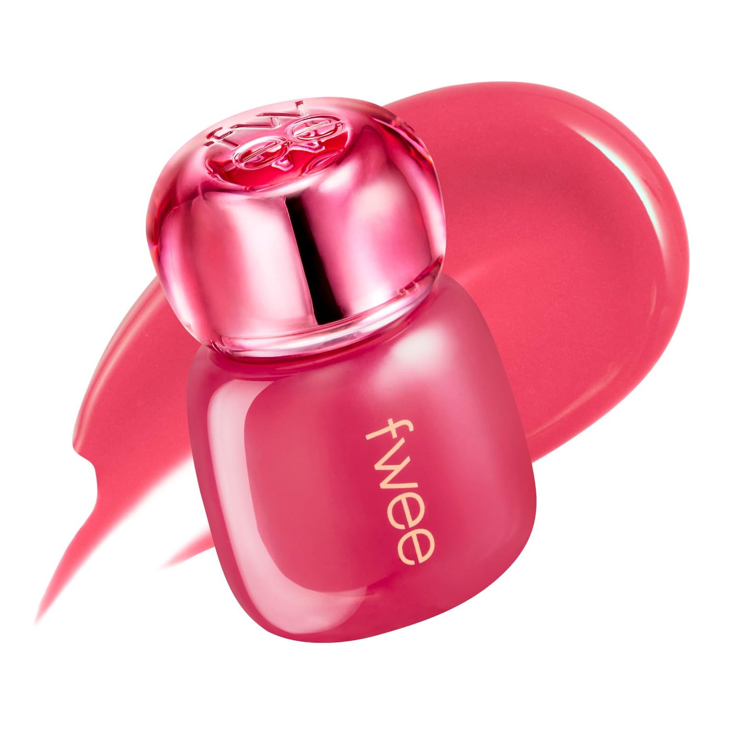 fwee 3D Volumizing Tint Peach Pop Lightweight Lip Tint