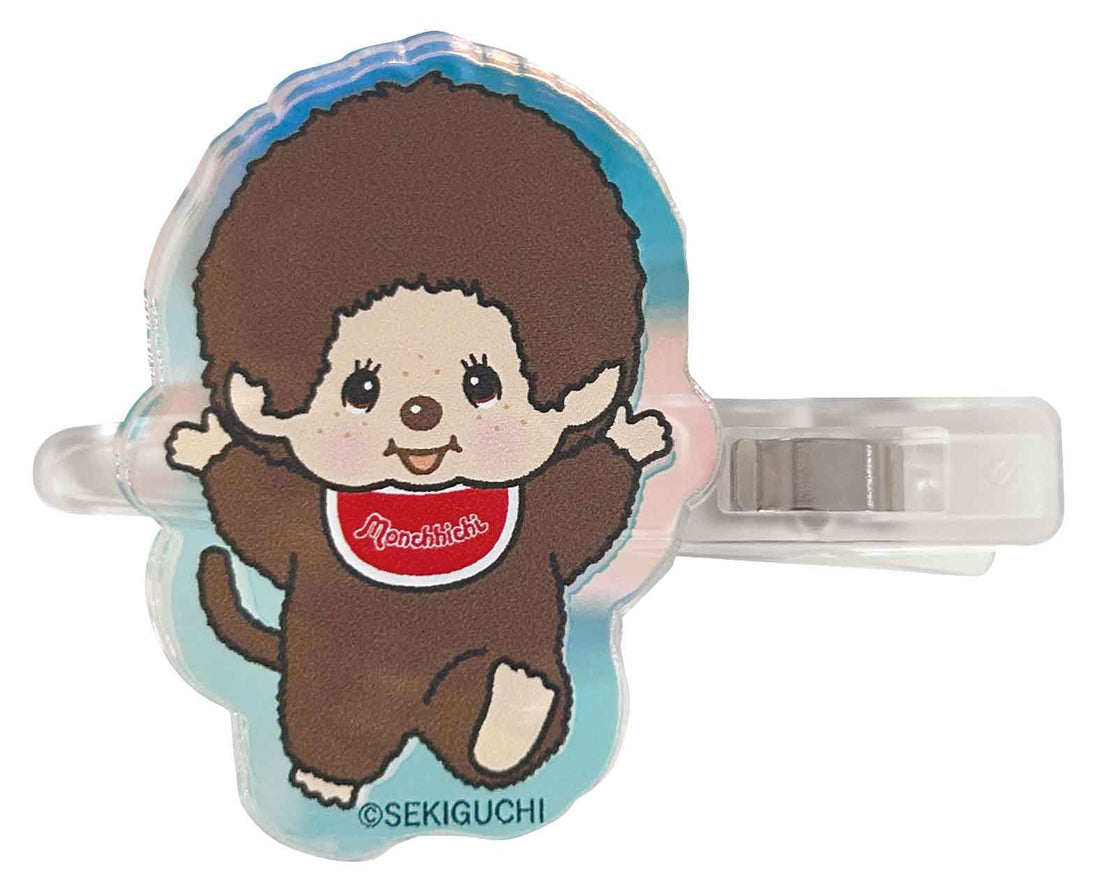 I Planning Monchhichi Aurora Acrylic Hair Clip Twins 40mm