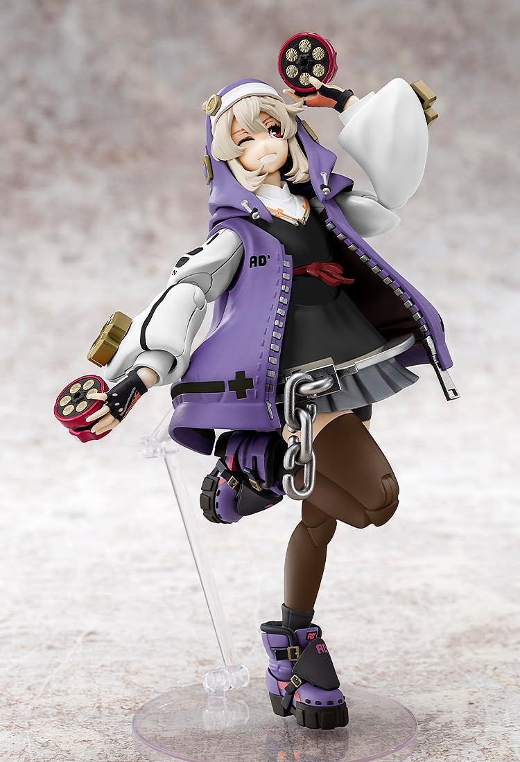 Annulus GUILTY GEAR-STRIVE Bridget Action Figure Model Kit Purple Color