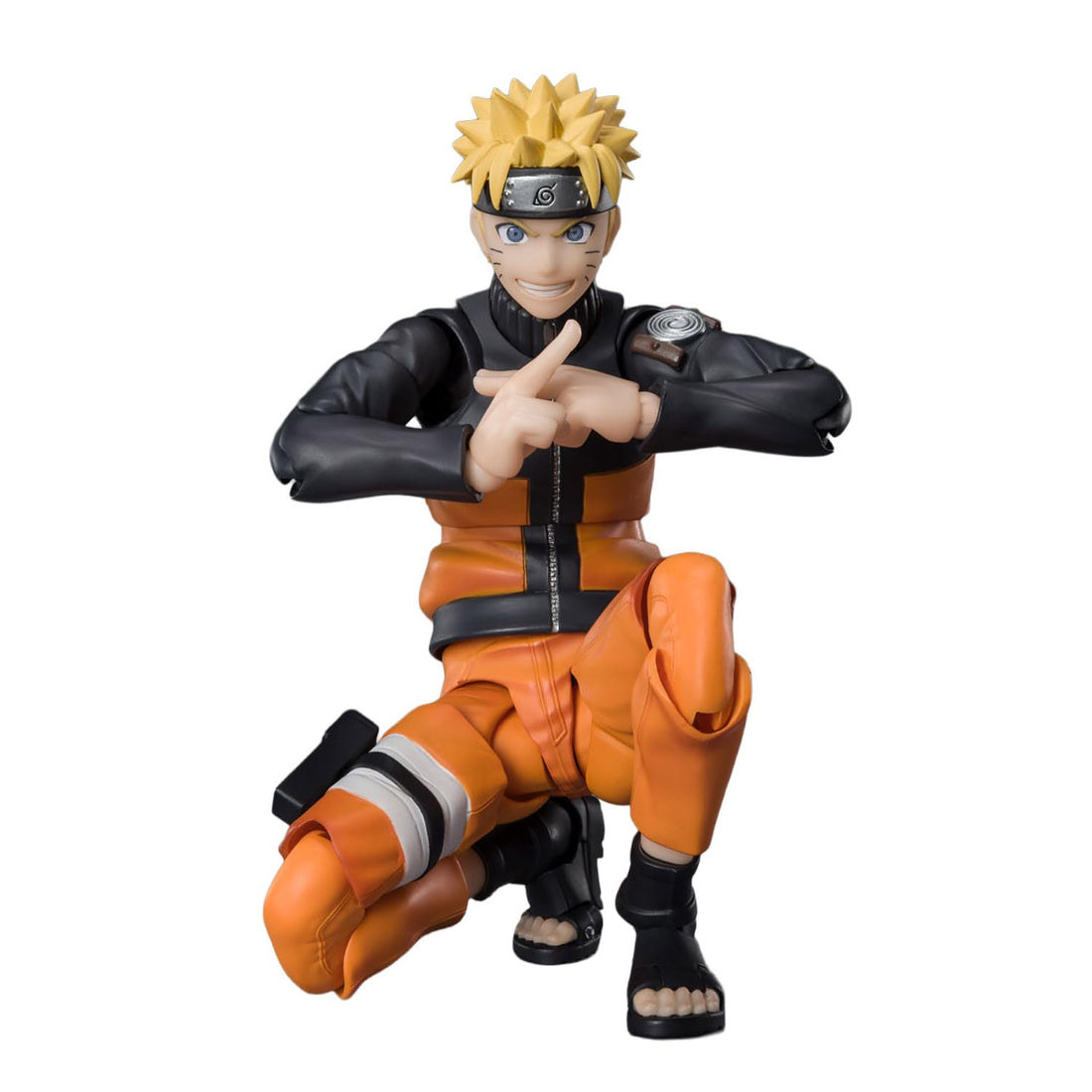 TAMASHII NATIONS S.H.Figuarts Naruto Shippuden Naruto Uzumaki - Nine-Tailed Jinchuriki Entrusted with Hope (Reissue), Approx. 145mm PVC &amp; ABS Painted Action Figure