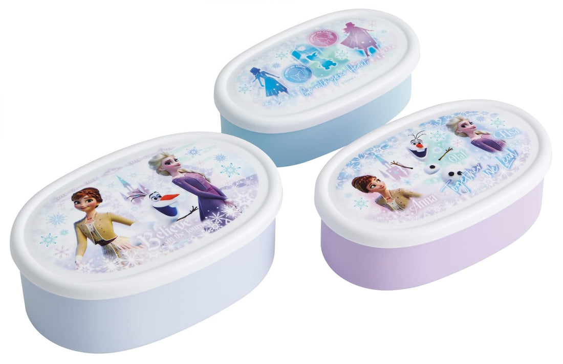Skater Bento Box Set with Disney Frozen Design for Kids