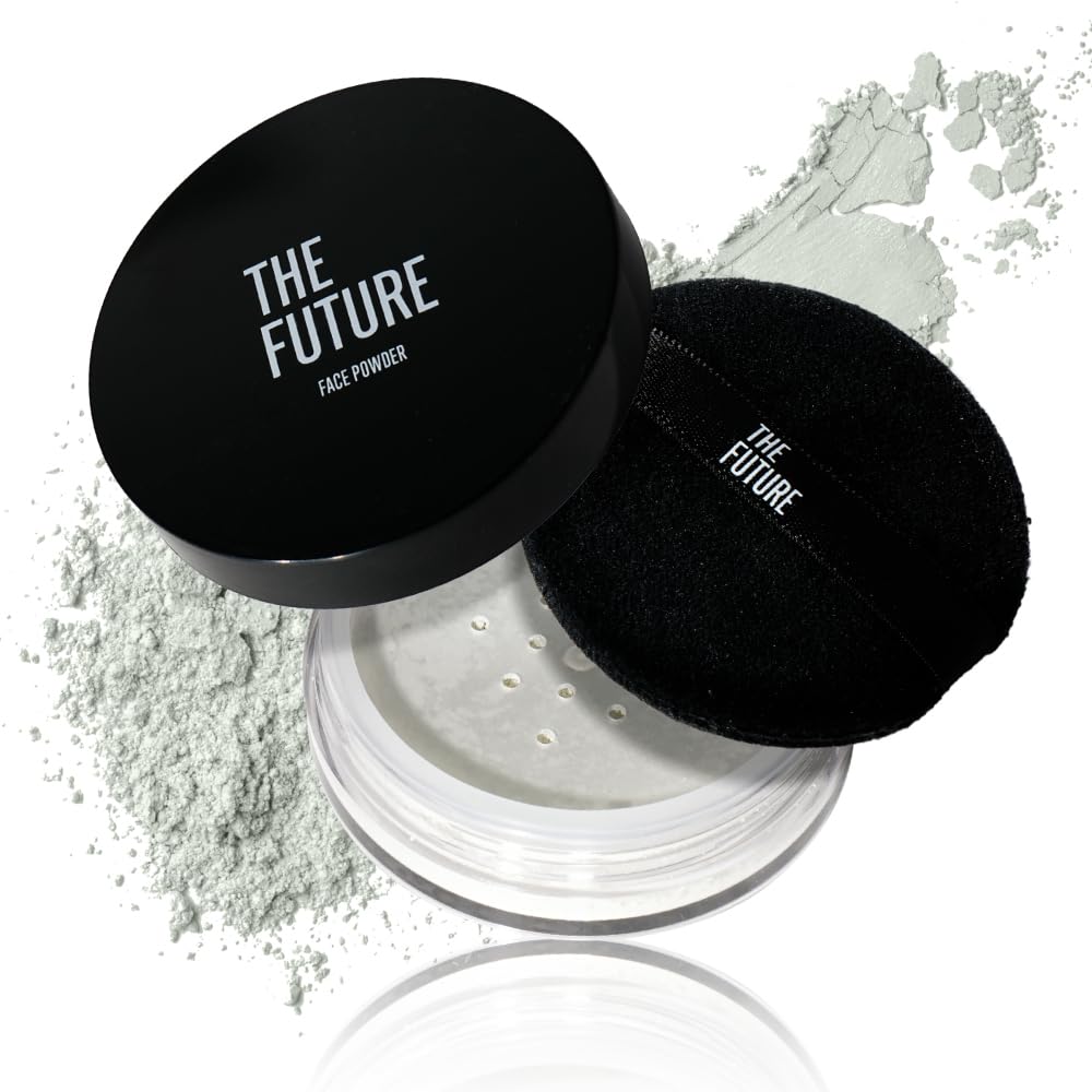 THE FUTURE Face Powder Natural Green for Shine Control
