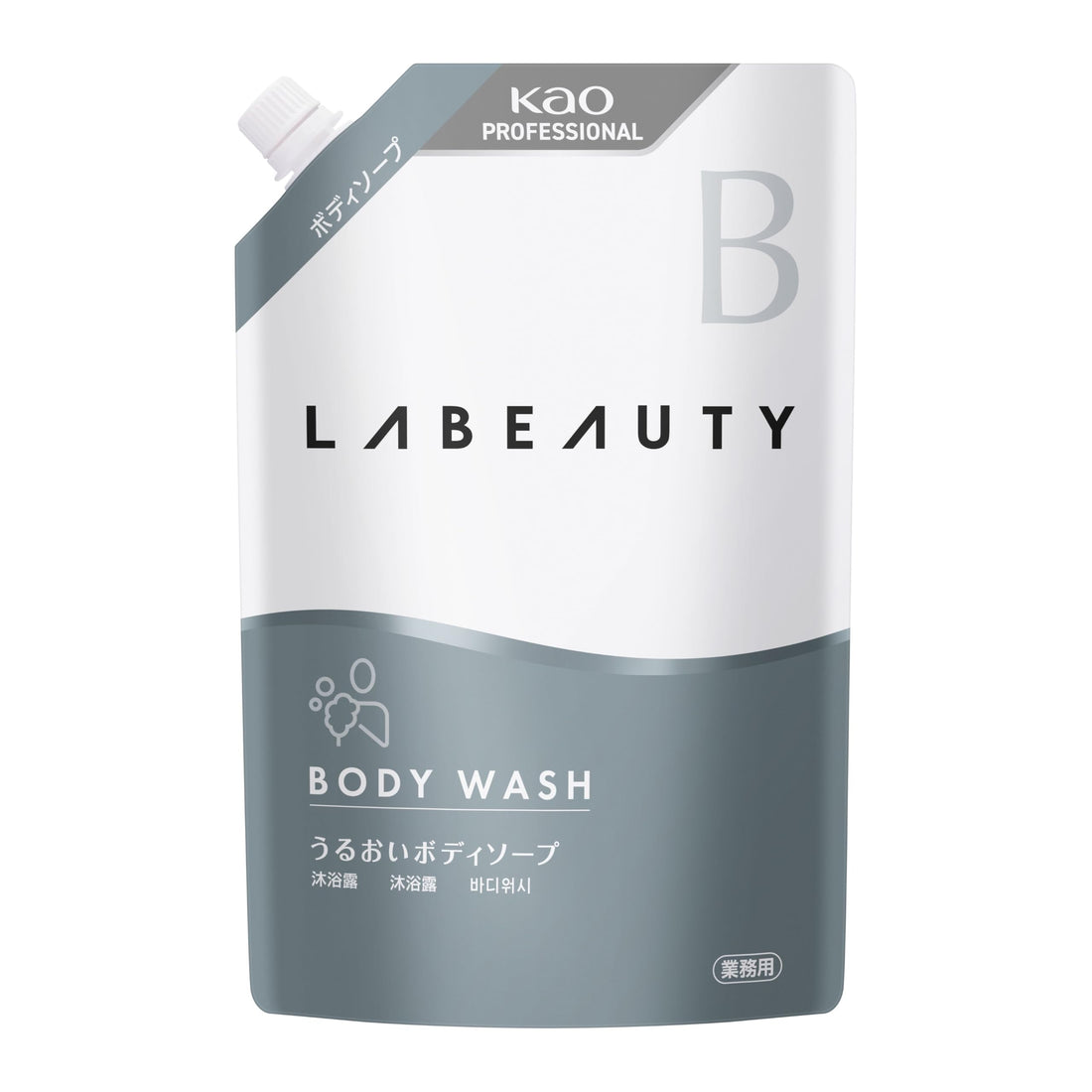 Kaoupuroshiriizu Professional Body Soap Refill 1350ml