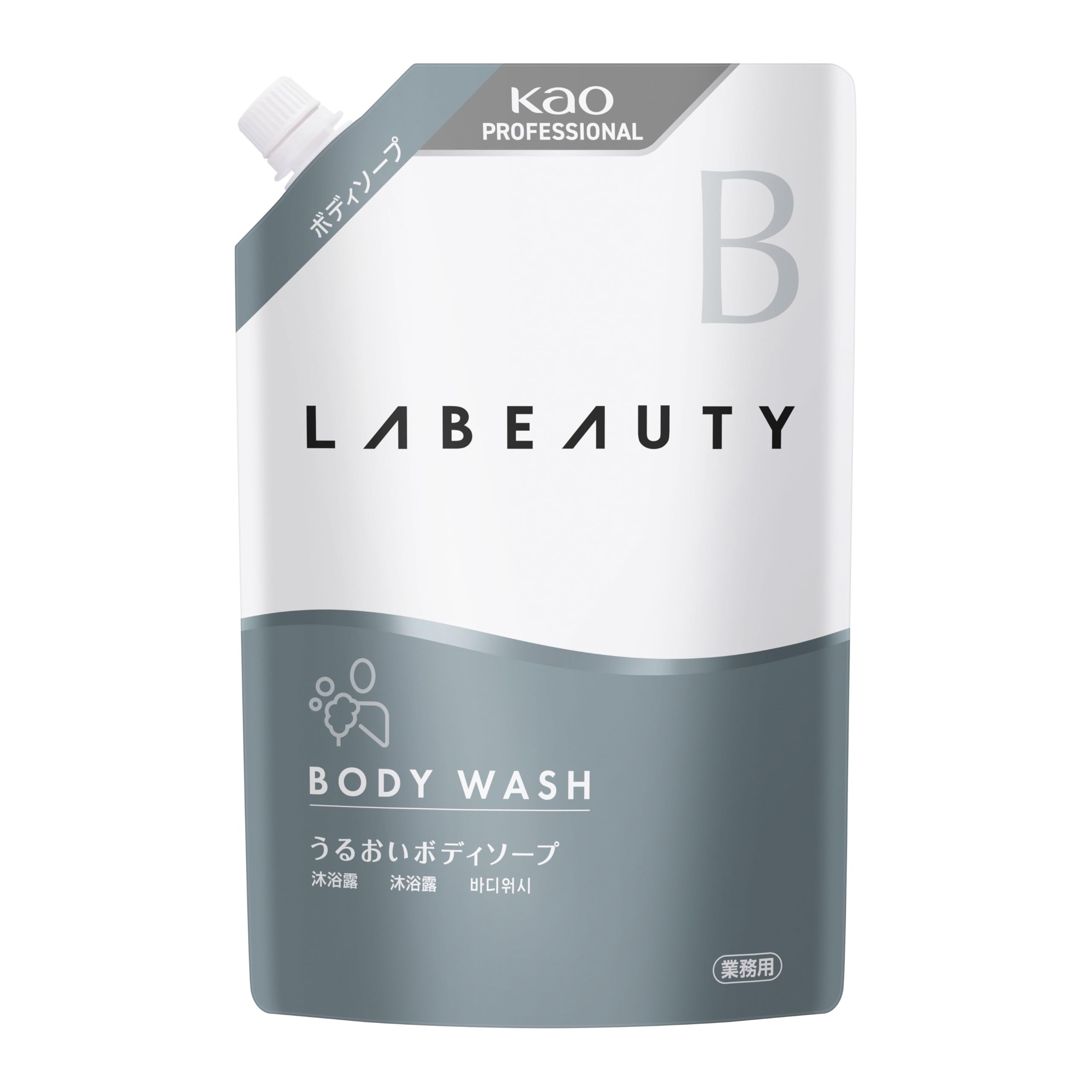 Kaoupuroshiriizu Professional Body Soap Refill 1350ml