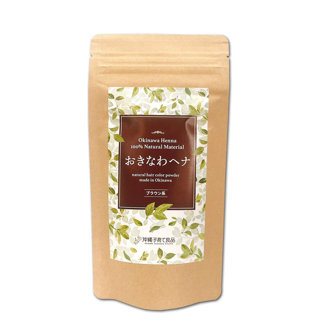 Okinawakosodateryouhin Brown Henna Hair Color 100g