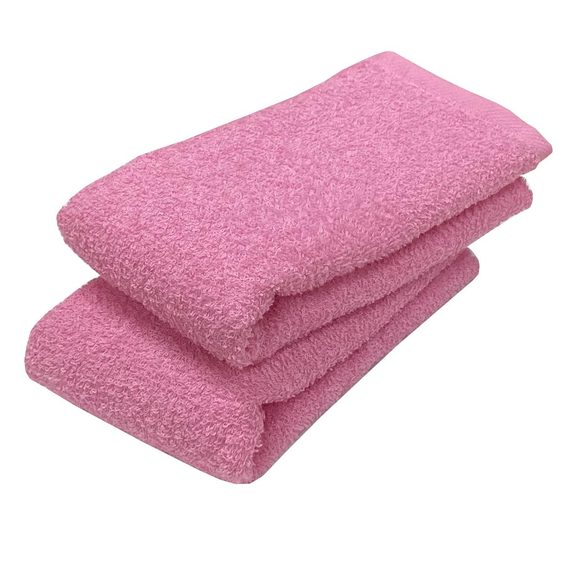IMAMURA Face Towel Set Pink Soft Absorbent Japanese Cotton 34x85cm