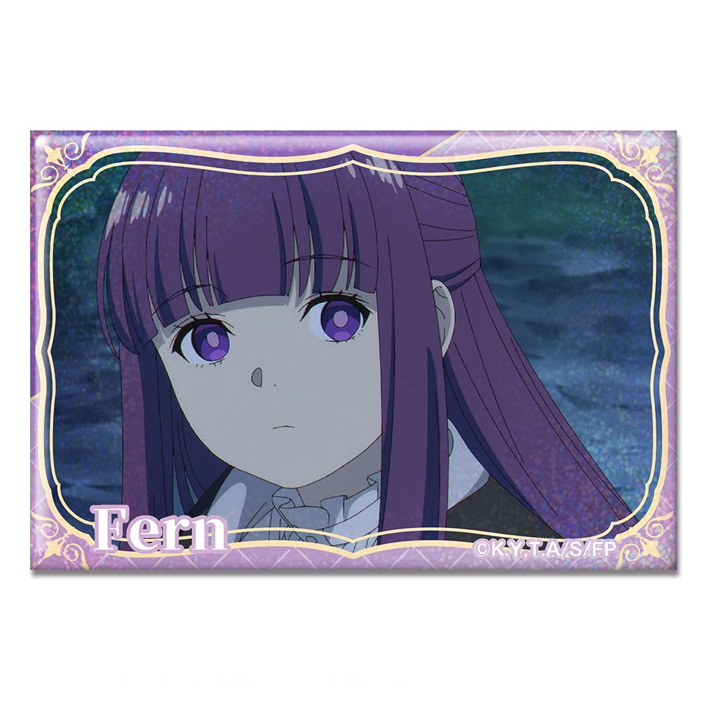 License Agent Freiren Hologram Can Badge Ver.3 Fern Collectible