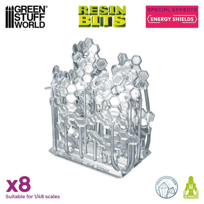 Green Stuff World 1/48 Energy Shield 3D Printed Kit Clear