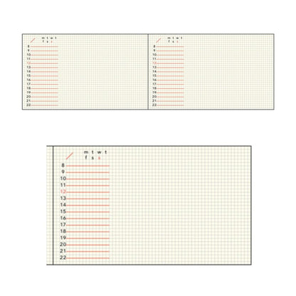 Daigo Notebook Desk Daily Thick Paper for 13 Inch PC Gray