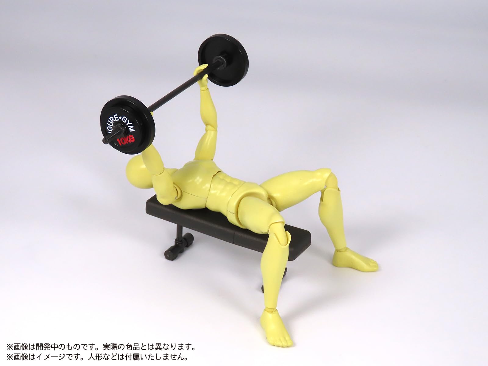 MIC Pliplat Figure Muscle Training Full Color Printed Plastic Kit