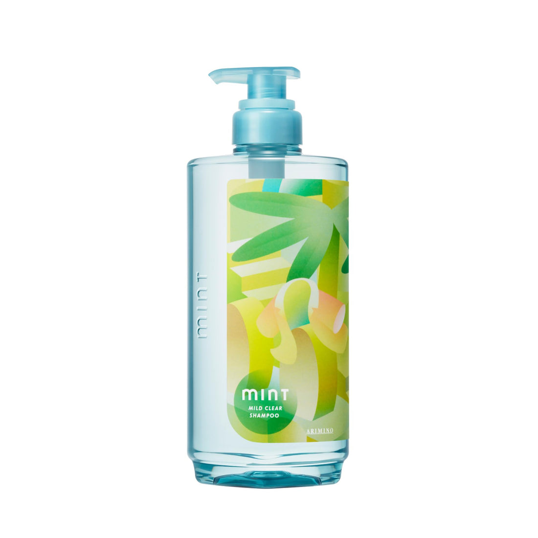 ARIMINO Mint Shampoo Mild Clear 550ml for Refreshing Cleanse