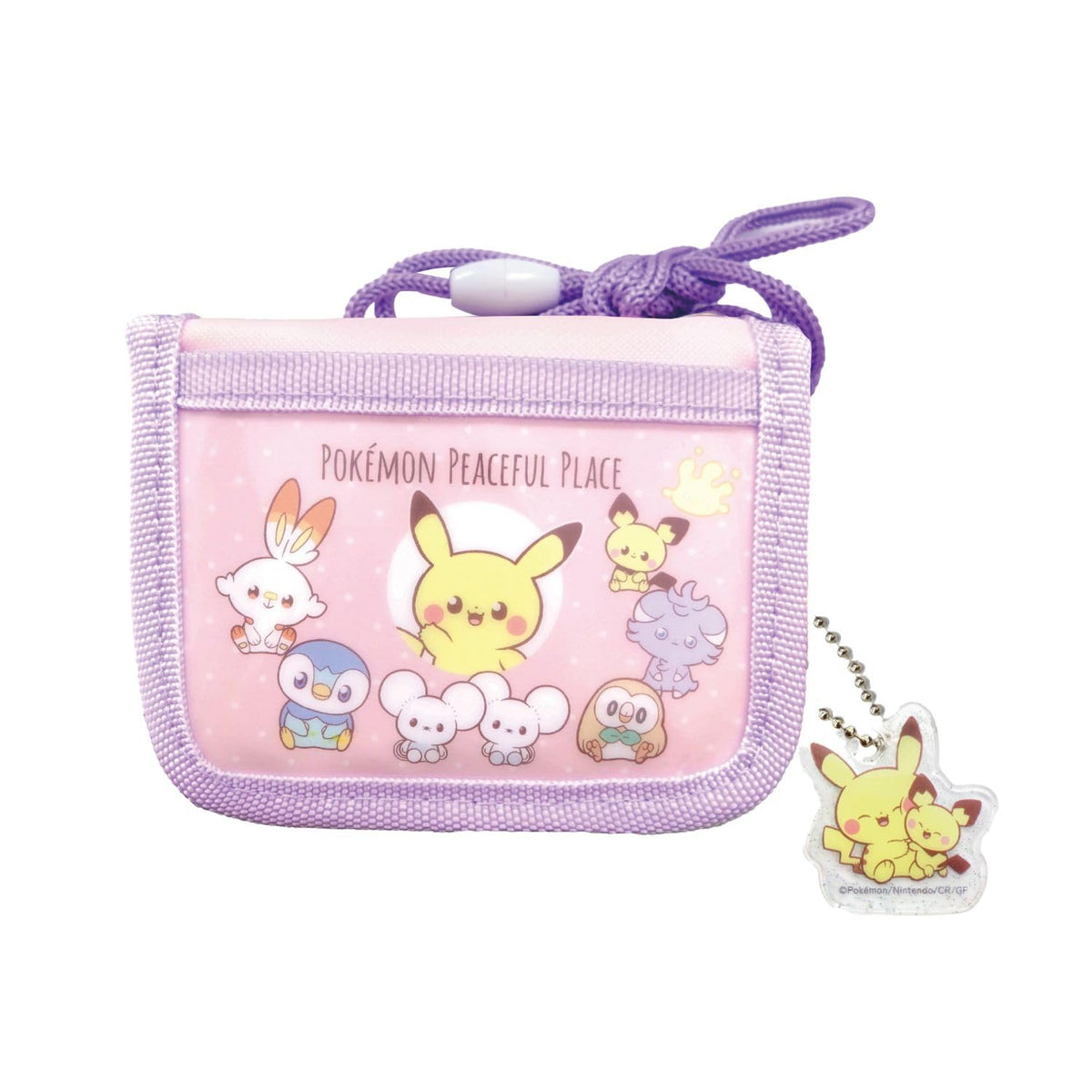 Sunart Pokepiece RF Wallet Purple PM-4563-PUR for Collectors