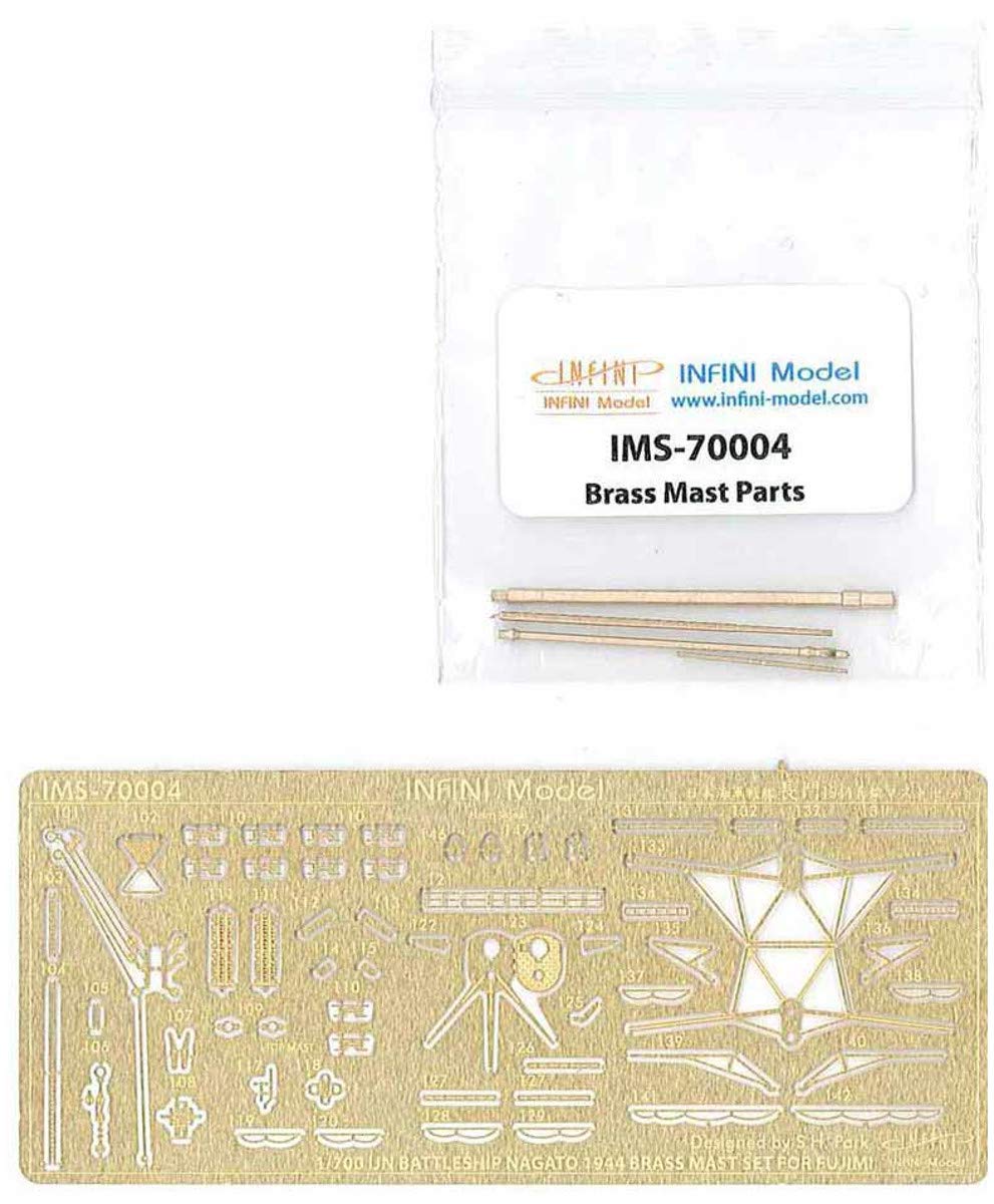 Infini Model 1/700 Scale Parts Set for Japanese Navy Nagato 1944