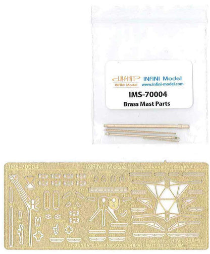 Infini Model 1/700 Scale Parts Set for Japanese Navy Nagato 1944
