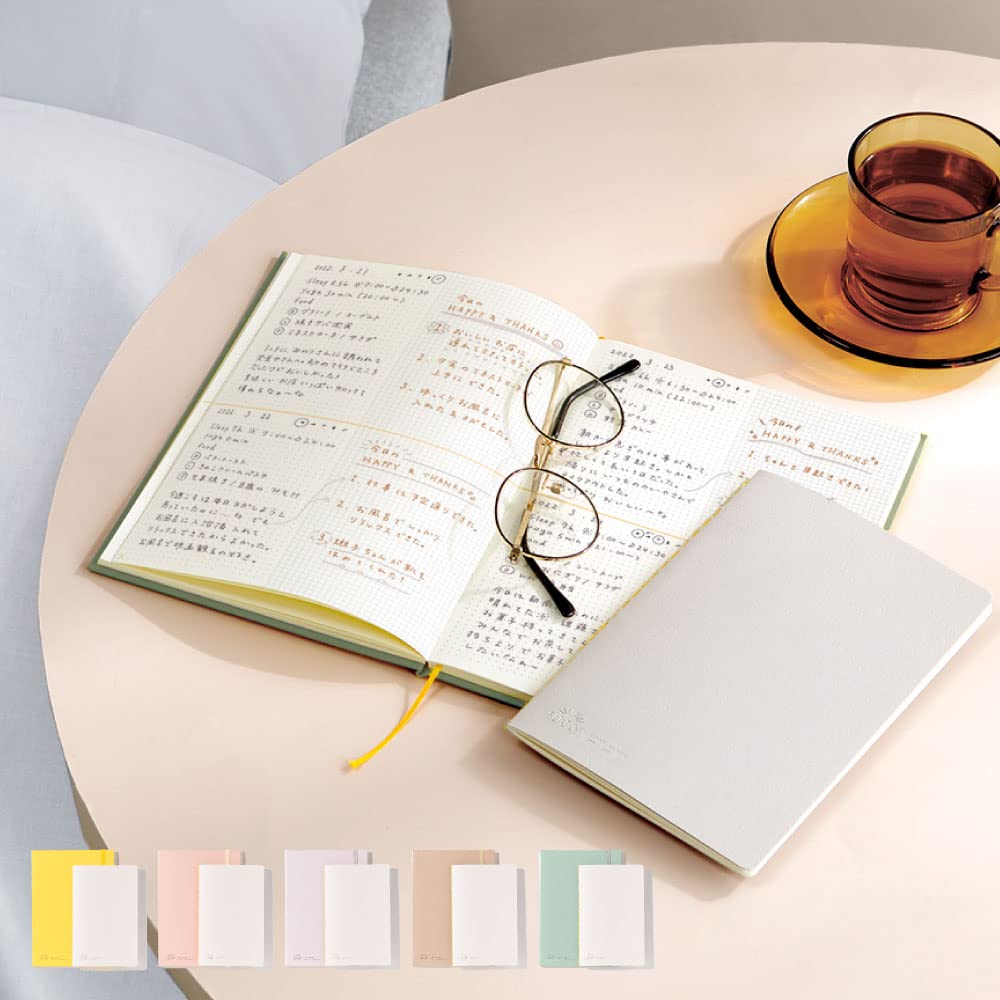 Iroha Publishing SUNNY LOG NOTE Almond Green 100 Pages