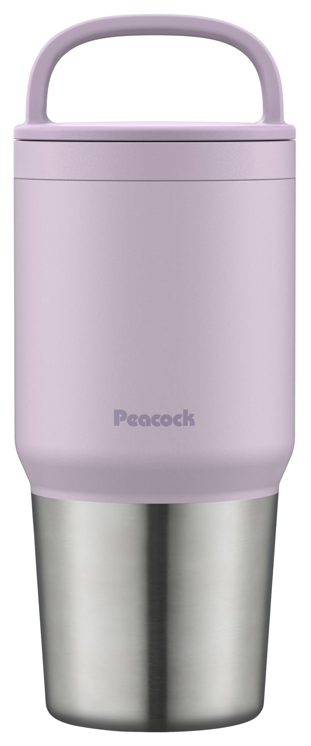 Peacock Stainless Steel Bottle with Handle 600ml for Everyday Use