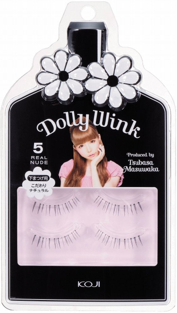 Dolly Wink No.5 Real Nude Eyelashes for Natural Look