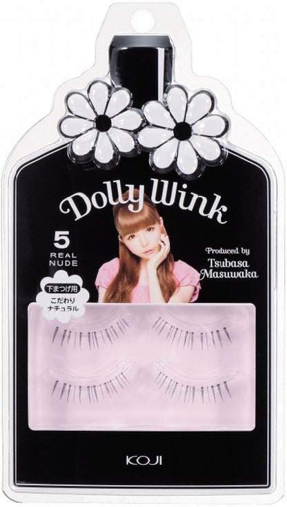 Dolly Wink No.5 Real Nude Eyelashes for Natural Look