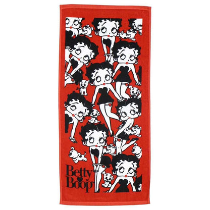 Inukaitaoru Betty Boop Face Towel Soft and Absorbent