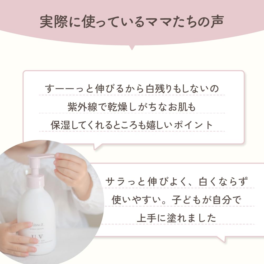AQUA SAVON UV Moist Gel Flower Aroma 190g - Japanese Skincare