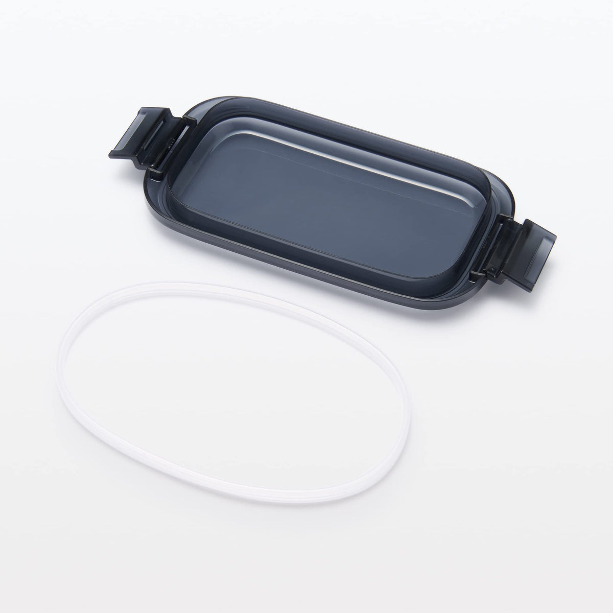 MUJI Washable Bento Box Black 500mL for Easy Cleaning