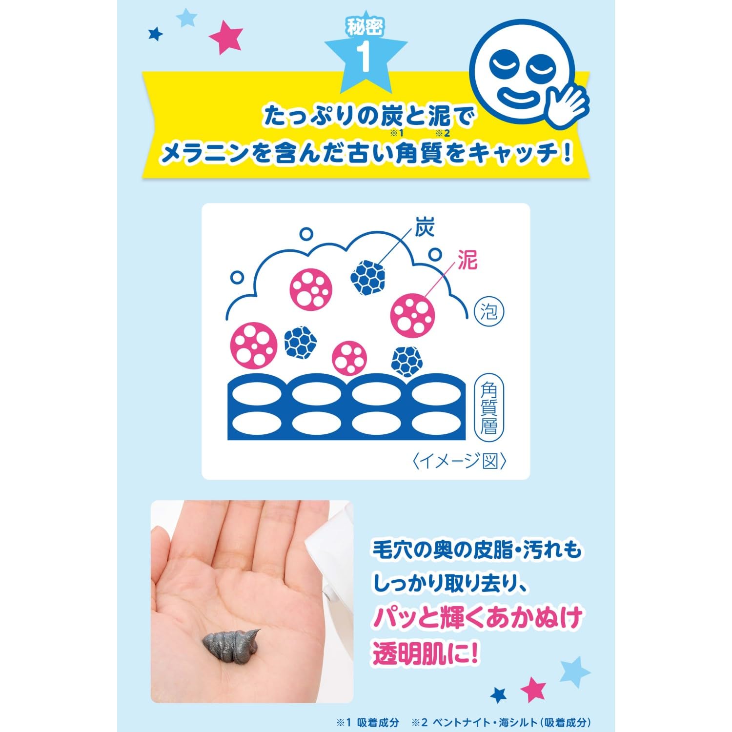 Toumeishirahada White Face Wash 100g for Dull Skin