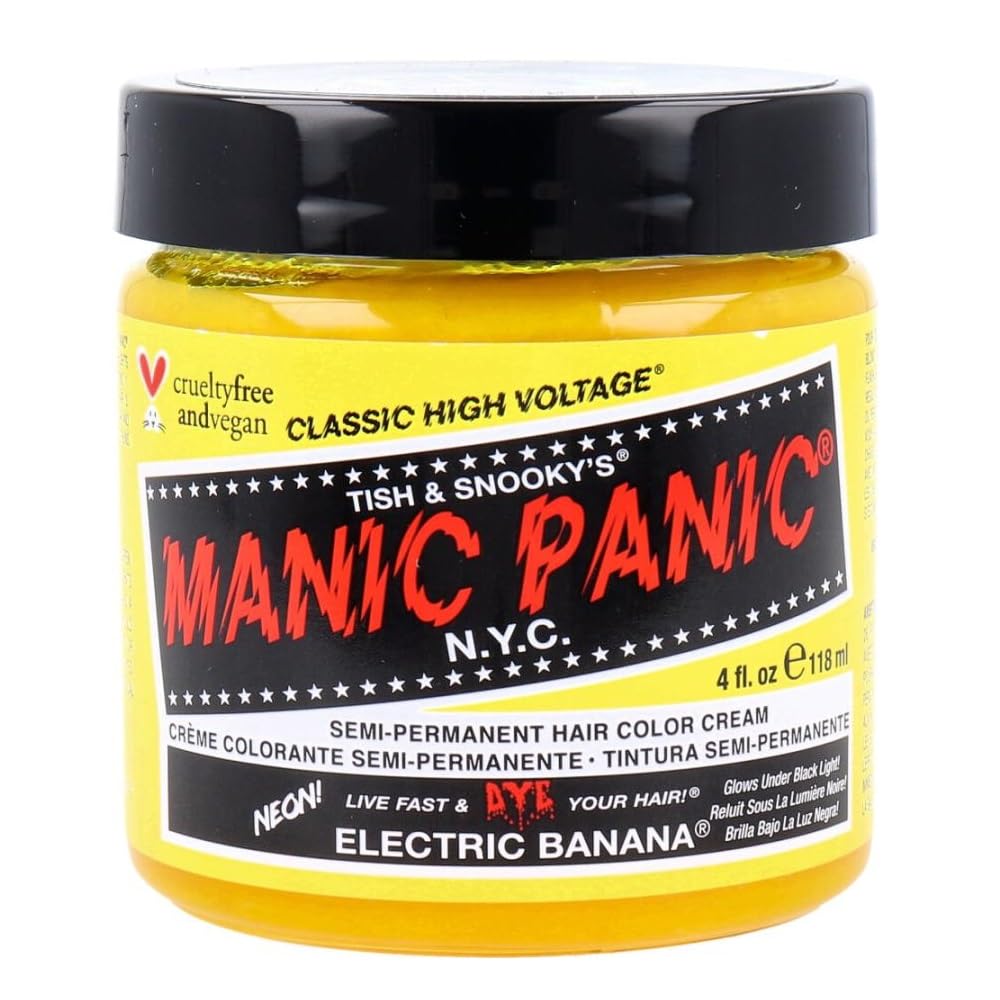 manic panic Electric Banana Color Cream 4oz