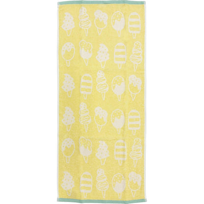 Hayashi Face Towel Set Two-Pack Soft Absorbent Yellow