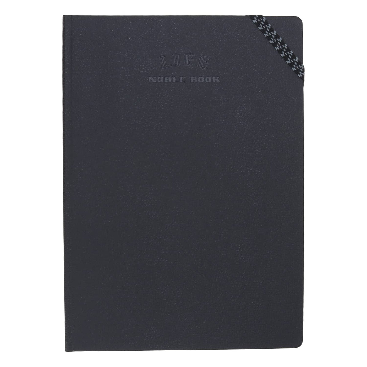 Life Noble Book A6 Blank Notebook in Black for Everyday Use