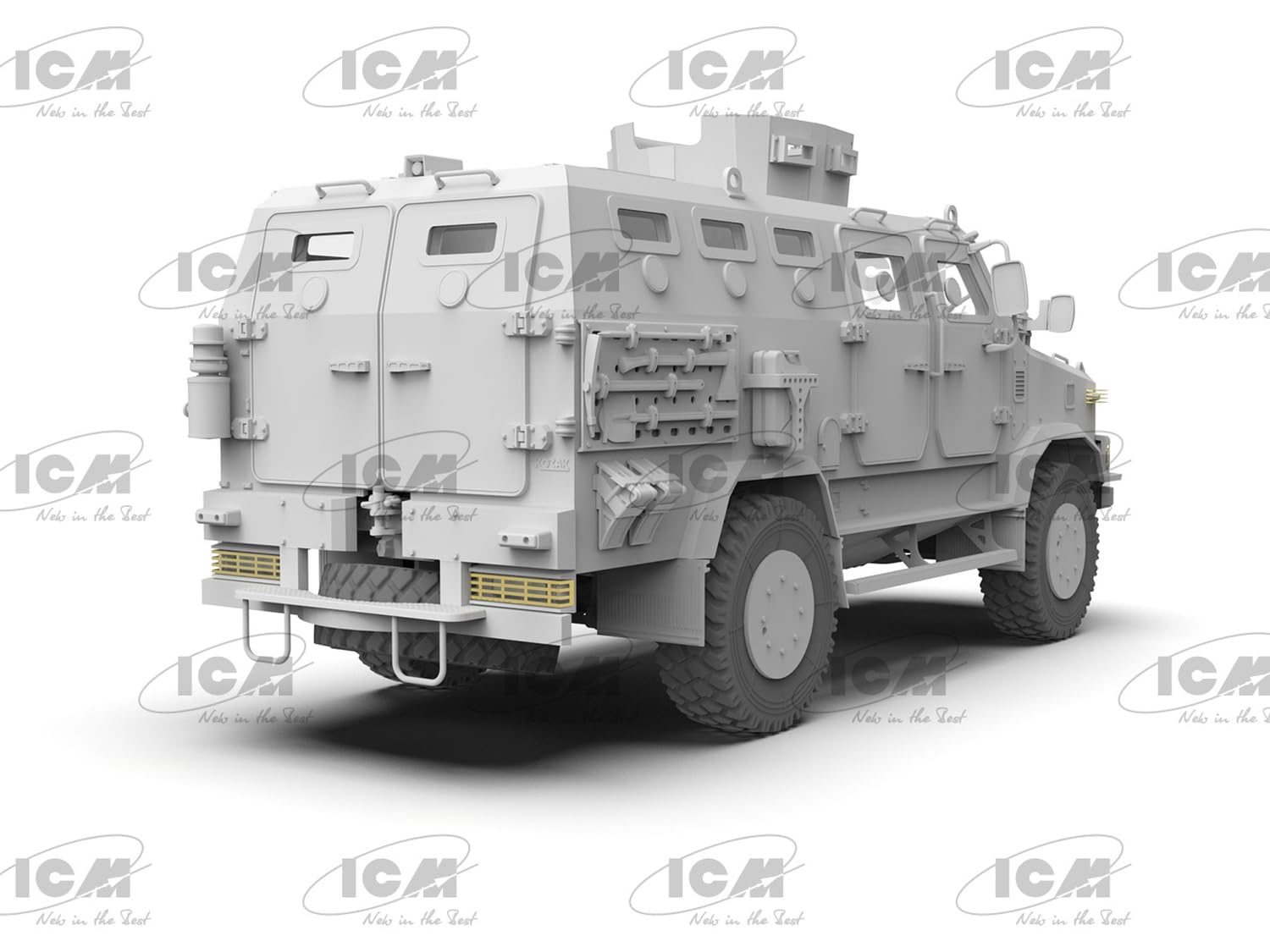 ICM 1/35 Ukraine Kozak-001 National Guard Model Kit