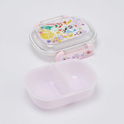 Skater Kids Lunch Box Dome Shaped 270ml with Disney Princess Design