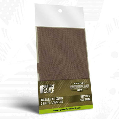 Green Staff World 1/48 Miniature Camouflage Netting for Scale Models