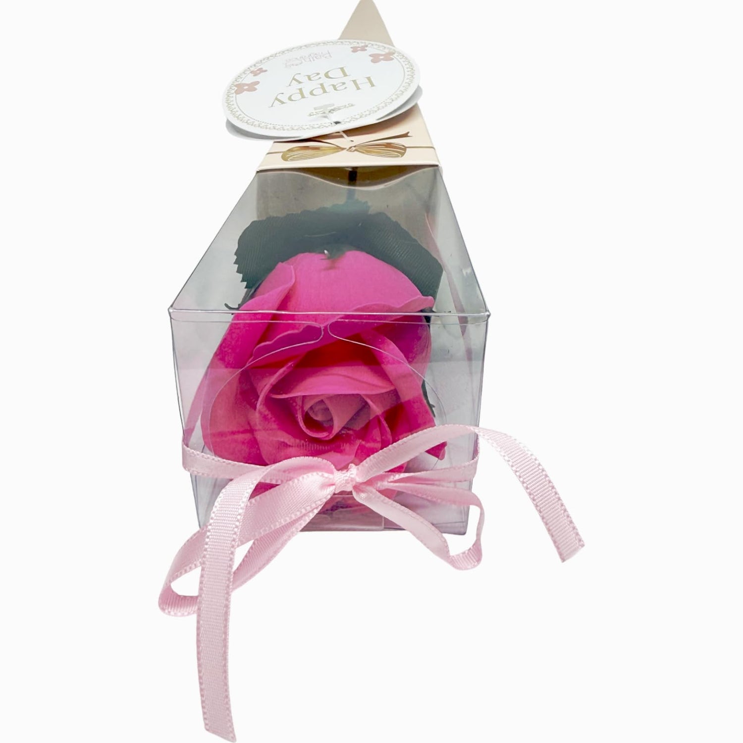 Q-FLA Bath Soak with Soap Flower Bouquet Gift Set