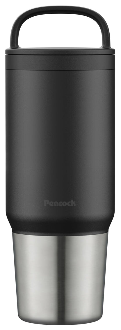 Peacock Stainless Steel Bottle with Handle 800ml for Everyday Use